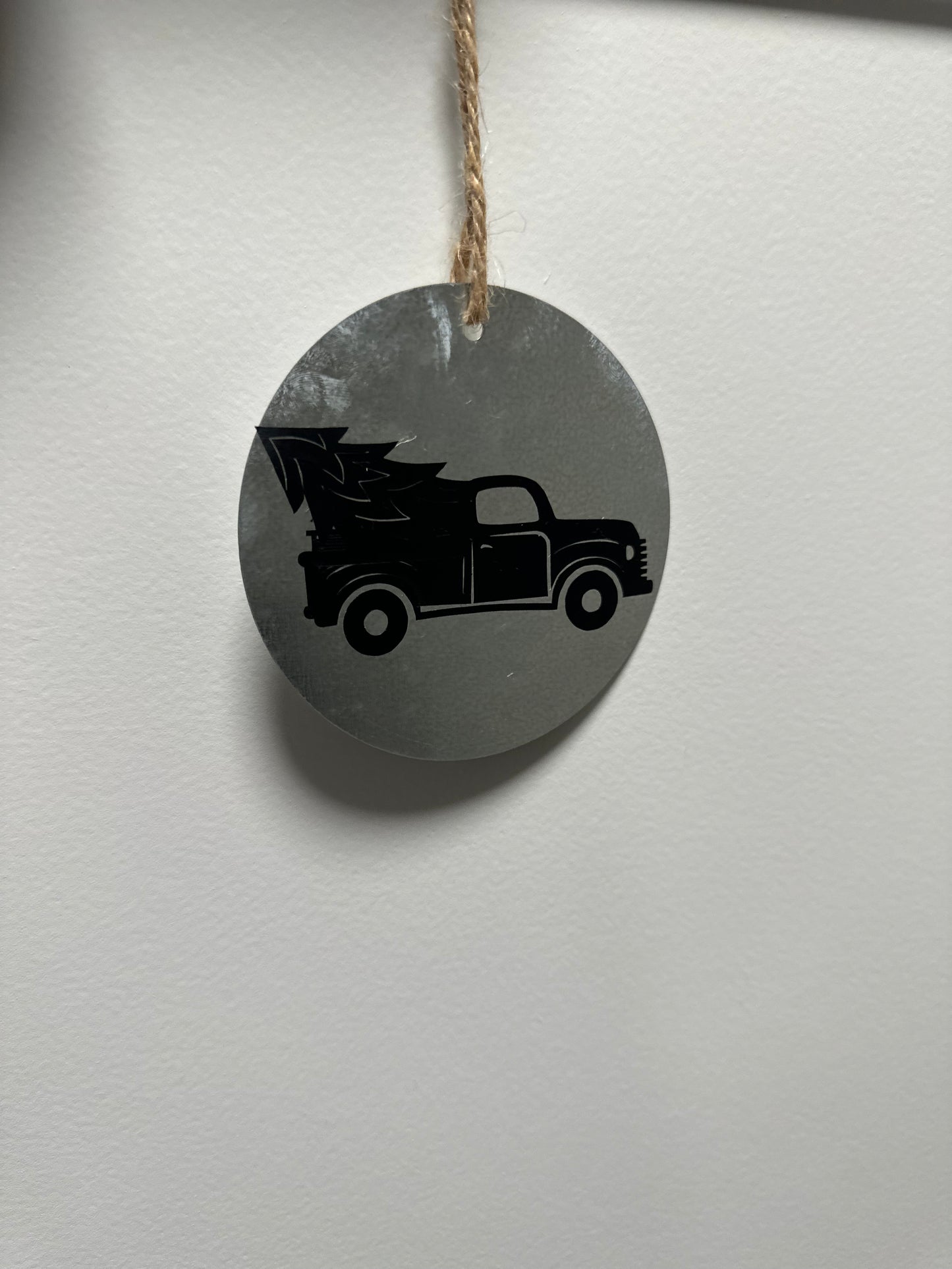 Farm truck ornament
