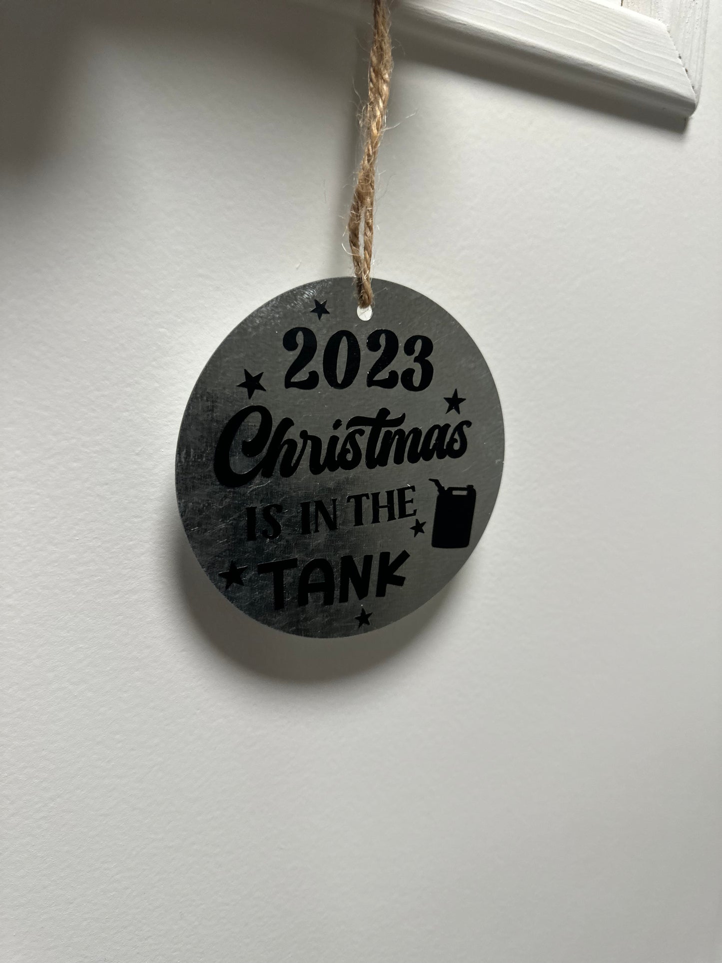 Christmas in the tank ornament